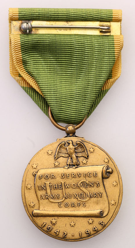 USA. Medal za Służbę Kobiecym Korpusie Pomocniczym (Women`s Army Corps Service Medal)